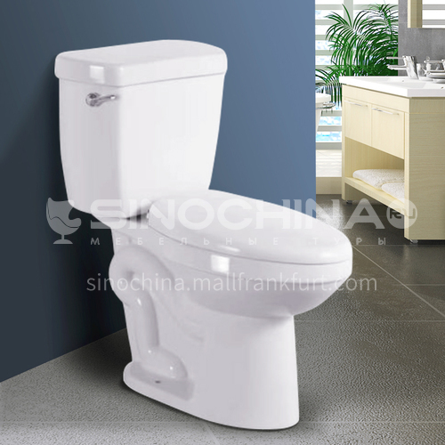 Apartment toilets household toilets small apartment siphon type split toilet 8117